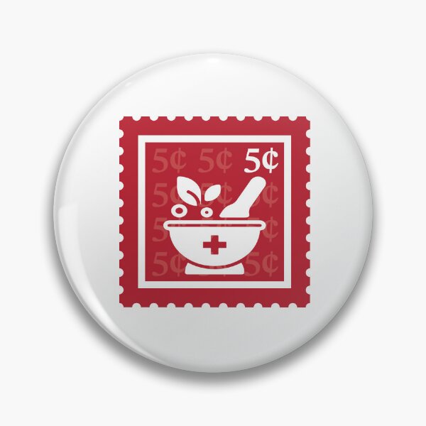 Item preview, Pharmacy | Cherry Red & White Stamps | College Pharmaceutical Sales Major | Medicine Technician Graduate School Class | Medical Pharmacist Job | University Degree Minor | StampHeed 002 designed and sold by StampHeed.