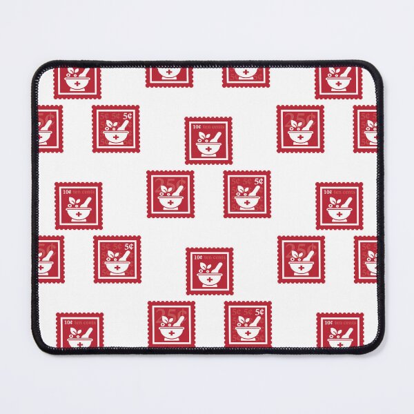 Item preview, Pharmacy | Cherry Red & White Stamps | College Pharmaceutical Sales Major | Medicine Technician Graduate School Class | Medical Pharmacist Job | University Degree Minor | StampHeed 002 designed and sold by StampHeed.