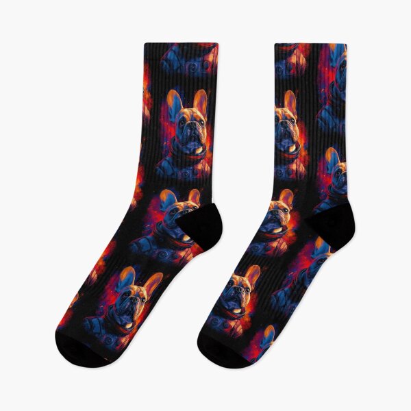 Item preview, French Bulldog Astronaut in a Colorful Galactic Setting designed and sold by Vinson-MFG.