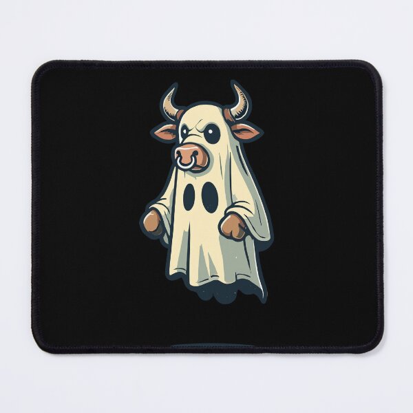 Item preview, Lustiges Kuh Gespenst Bull Sheet Halloween designed and sold by LuminOrb.