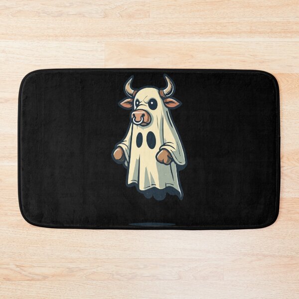 Item preview, Lustiges Kuh Gespenst Bull Sheet Halloween designed and sold by LuminOrb.