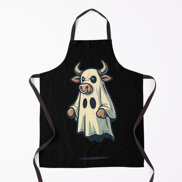 Item preview, Lustiges Kuh Gespenst Bull Sheet Halloween designed and sold by LuminOrb.