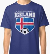 2018 Iceland Soccer Team World Jersey Cup Classic T-Shirt