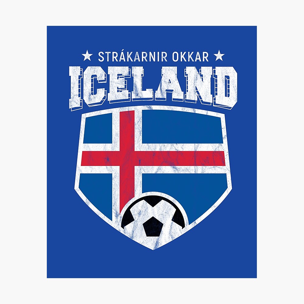 Iceland Football National Flag T Shirt World Soccer Jersey Cup