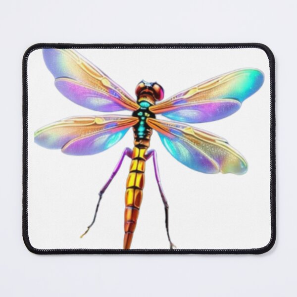 Item preview, psychedelic Dragon fly sticker  designed and sold by WEShop23.