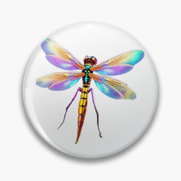 Item preview, psychedelic Dragon fly sticker  designed and sold by WEShop23.