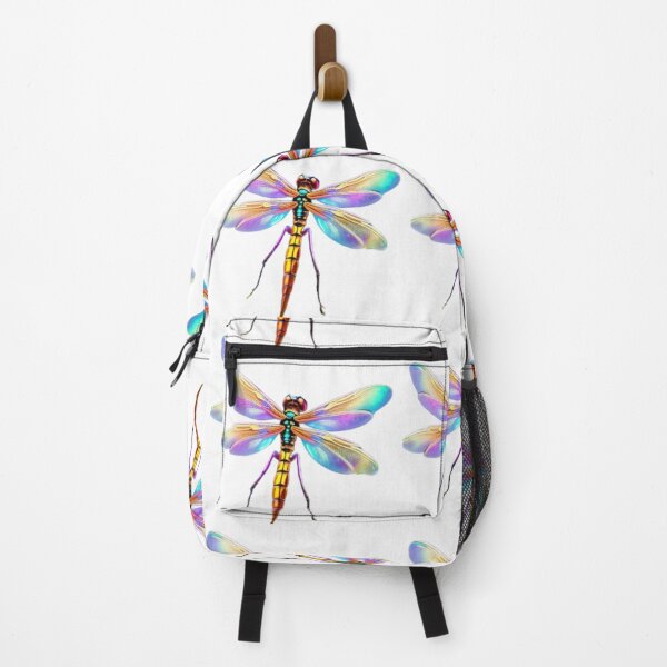Item preview, psychedelic Dragon fly sticker designed and sold by WEShop23.