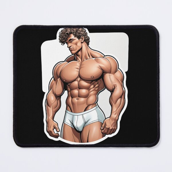 Item preview, New Series: Bodybuilder Sticker #43 designed and sold by ForeverPrintsOK.