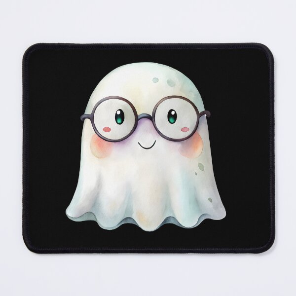 Item preview, Hip Watercolor Ghost with Sunglasses – Playful & Cool Art Design designed and sold by PixelCraftBD.
