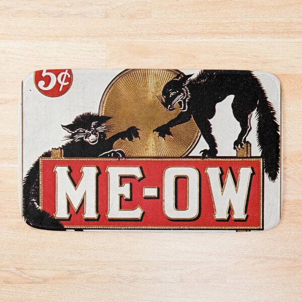 Item preview, Vintage retro advert featuring a cat designed and sold by colliophoto.