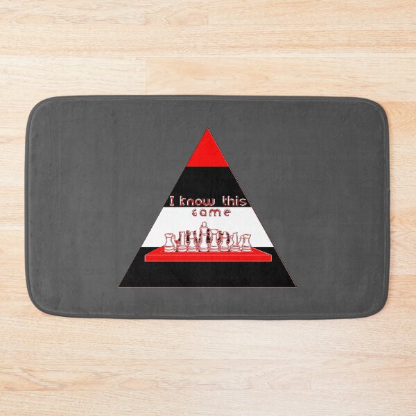 Item preview, Bold Chess Strategy "I Know This Game" Design designed and sold by 4rpixs.