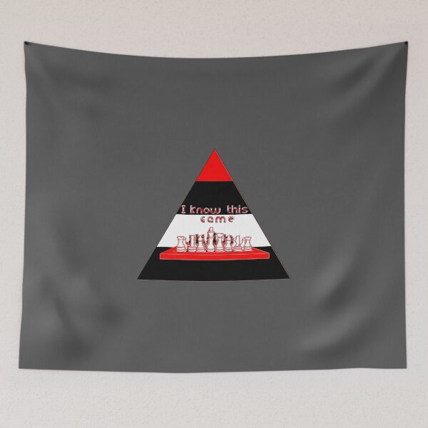 Item preview, Bold Chess Strategy "I Know This Game" Design designed and sold by 4rpixs.