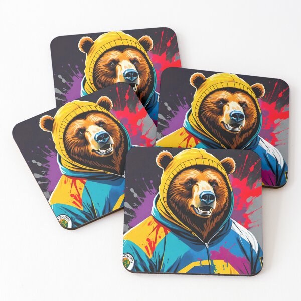 Item preview, Grizzly Hooligan: Fierce and Untamed designed and sold by GrizzlyCollective.