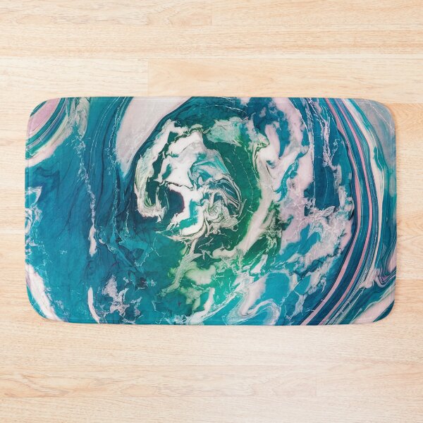Item preview, Oceanic Swirls: Abstract Blue Marble designed and sold by 3MillsDesign.