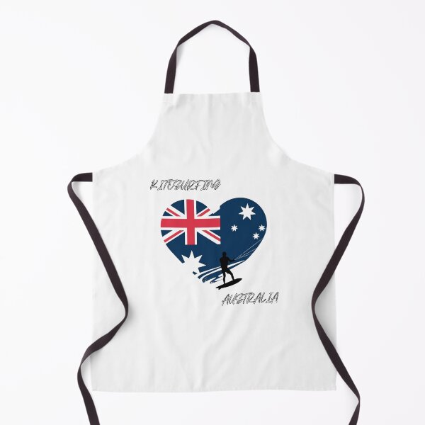 Item preview, Kitesurf design with Australia heart silhouette designed and sold by StyleFused.