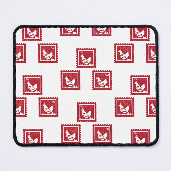 Item preview, Poultry Science | Cherry Red & White Stamps | College Chicken Vet Major | Food Studies Graduate School Class | Bird Farmer Job | University Degree Minor | StampHeed 002 designed and sold by StampHeed.