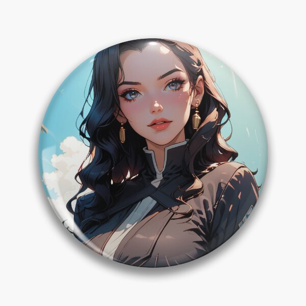 Item preview, Anime Girl with Brunette Hair Beautiful Artwork designed and sold by WaifuBrowser.