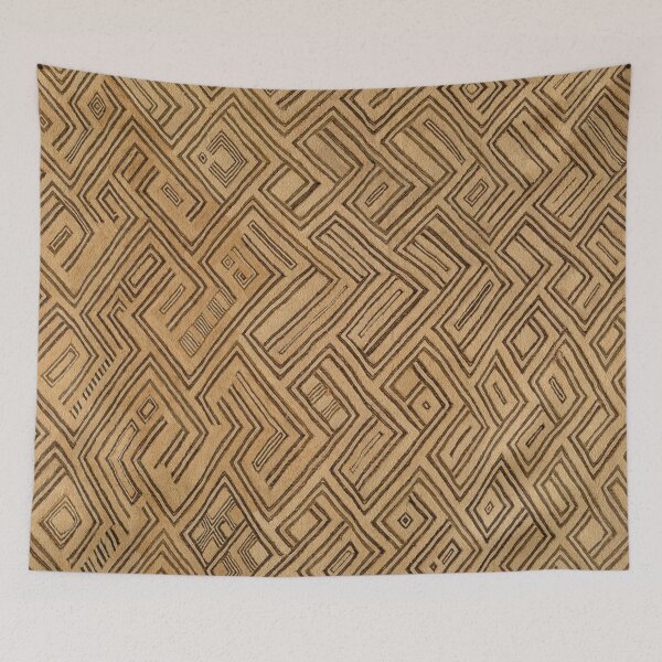 Item preview, Black and yellow geometrics designed and sold by KAY Artists.