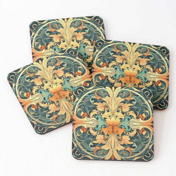 Item preview, Art Nouveau Art Nouveau Floral Nature Plant designed and sold by ArtHouseNiklas.