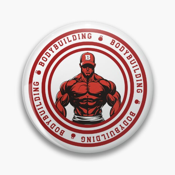 Item preview, Bodybuilding, red and white logo effect graphics designed and sold by silent-violin.