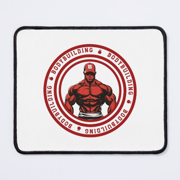 Item preview, Bodybuilding, red and white logo effect graphics designed and sold by silent-violin.