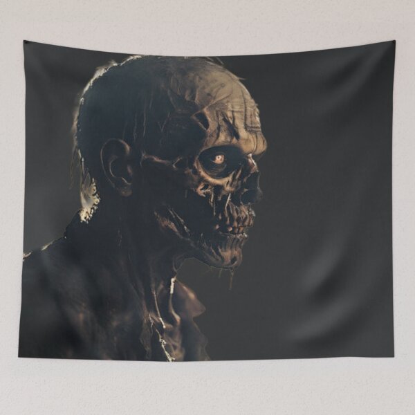 Item preview, Really Scary Halloween Zombie Artwork designed and sold by Planetporridge.