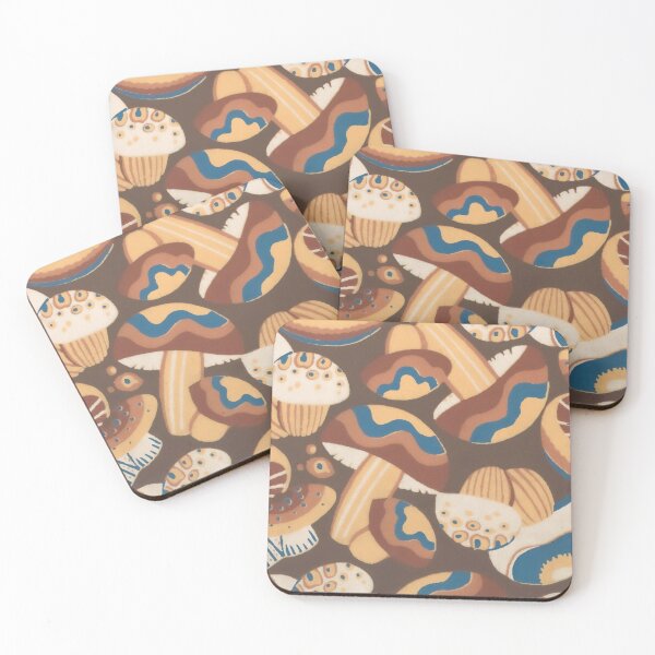 Item preview, Funky funghi pattern designed and sold by KAY Artists.