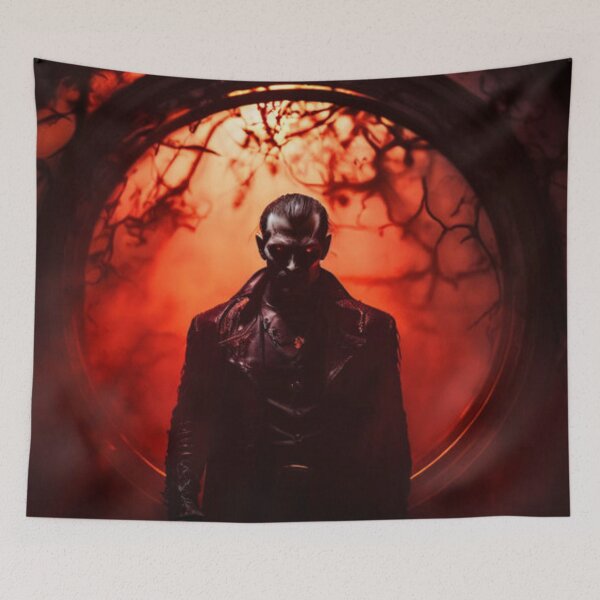 Item preview, Creepy Vampire Artwork designed and sold by Planetporridge.