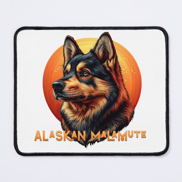 Item preview, Poster Prints T-Shirt Design - Dog Breeds: Alaskan Malamute designed and sold by ForeverPrintsOK.