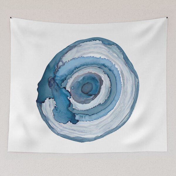 Item preview, Blue Agate Painting designed and sold by Kris  Kivu.