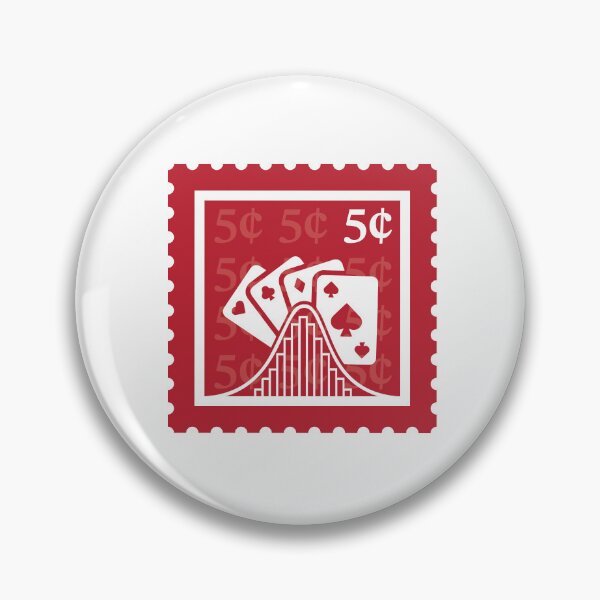 Item preview, Statistics | Cherry Red & White Stamps | College Probability Stats Major | Analytics Research Graduate School Class | Operations Data Science Job | University Degree Minor | StampHeed 002 designed and sold by StampHeed.