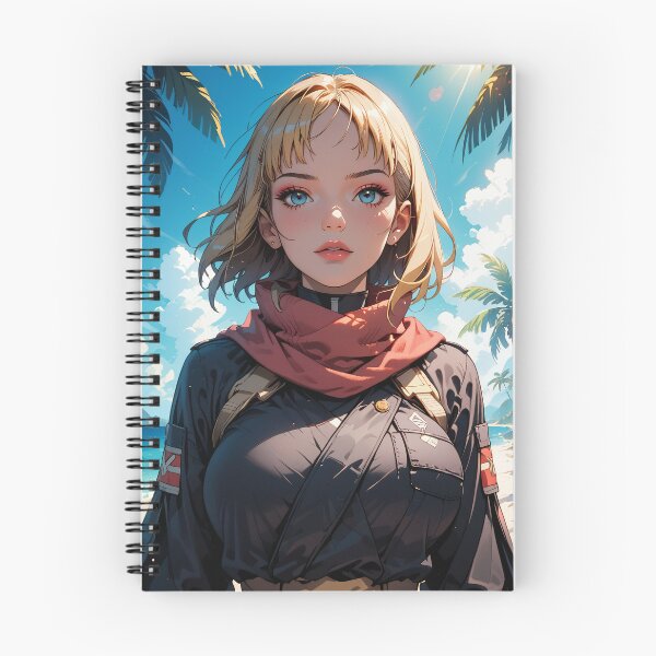 Item preview, Anime Blonde Girl on the Beach designed and sold by WaifuBrowser.