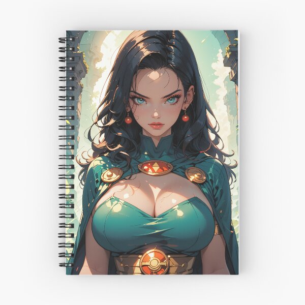 Item preview, Anime Queen Girl in Green Outfit designed and sold by WaifuBrowser.