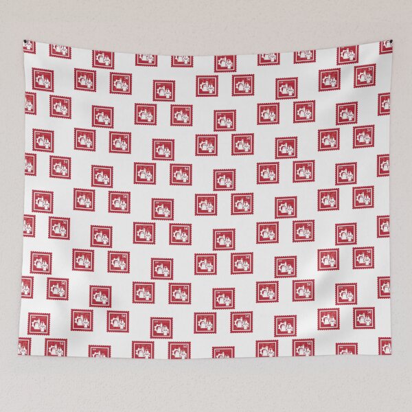 Item preview, Textile Engineering | Cherry Red & White Stamps | College Manufacturing Major | Design Management Graduate School Class | Fiber Fabric Engineer Job | University Degree Minor | StampHeed 002 designed and sold by StampHeed.
