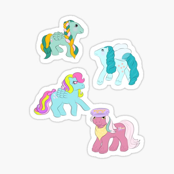 Item preview, G1 PONY SET 1 designed and sold by GemimaRosaArt.
