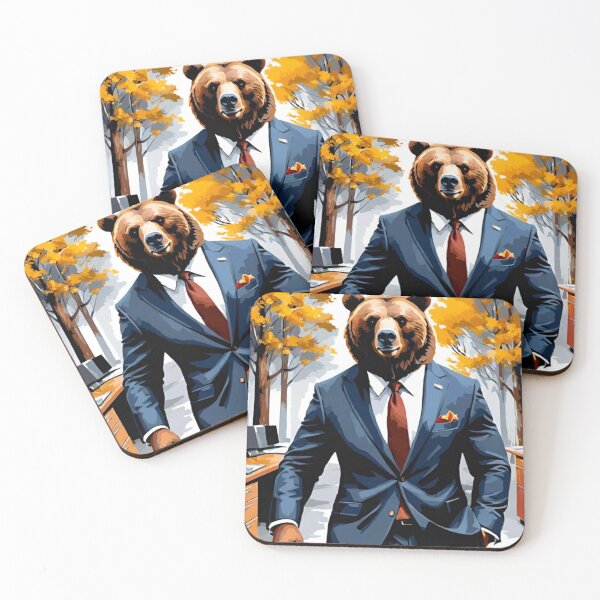 Item preview, The Grizzly Executive: Suit and Authority designed and sold by GrizzlyCollective.