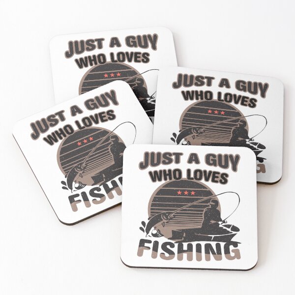 Item preview,  JUST A GUY WHO LOVES FISHING VINTAGE designed and sold by Arihanedesigner.