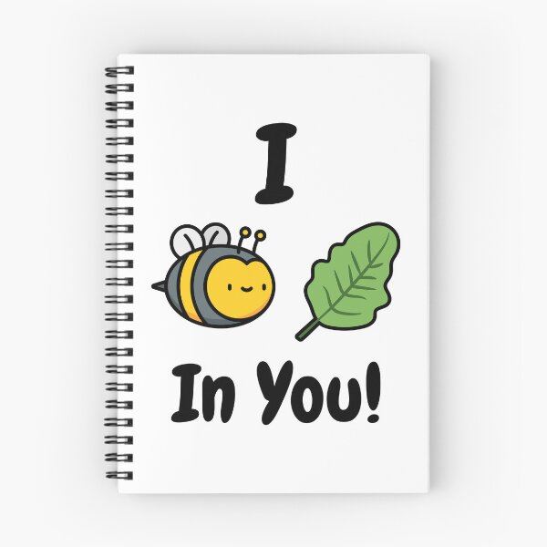 Item preview, I bee leaf in you! Cute Motivational Pun designed and sold by PMCreative.