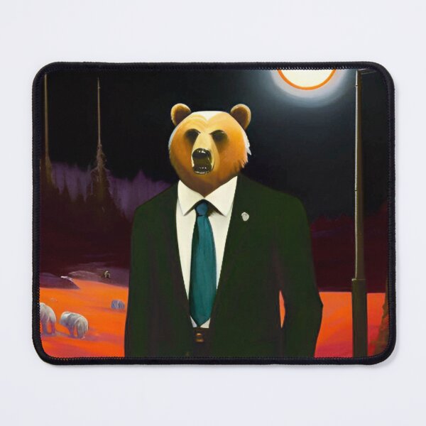 Item preview, Grizzly Bear in a Sharp Suit designed and sold by GrizzlyCollective.