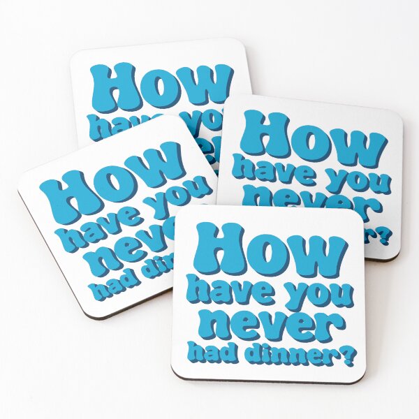 Item preview, How have you never had dinner? designed and sold by dogfish-art.