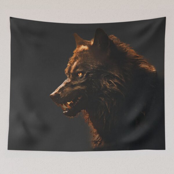 Item preview, Halloween Werewolf Art designed and sold by Planetporridge.