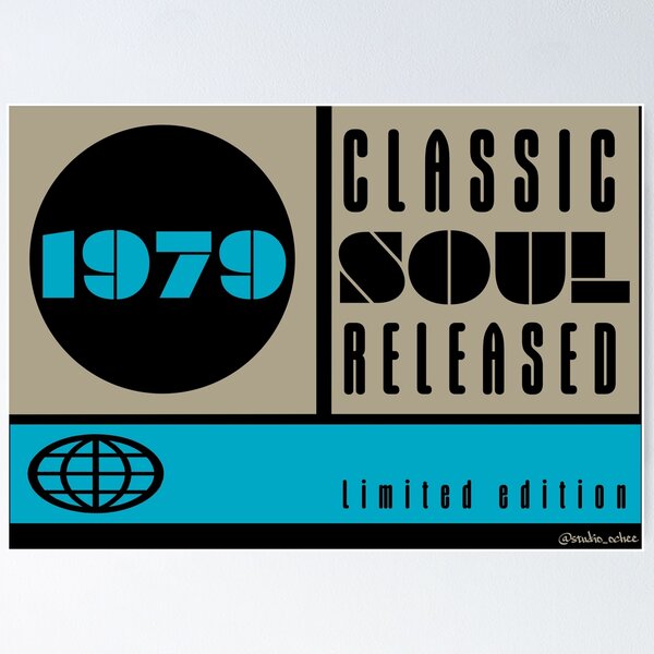 Item preview, 1979 Soul born year artwork designed and sold by studioochee03.