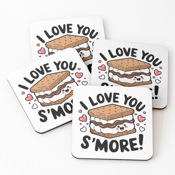 Item preview, I Love You Smore! Cute S'more Pun designed and sold by PMCreative.