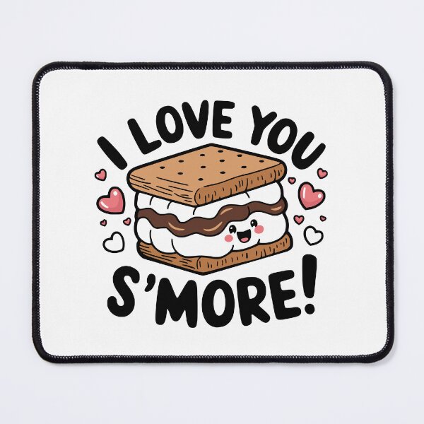 Item preview, I Love You Smore! Cute S'more Pun designed and sold by PMCreative.