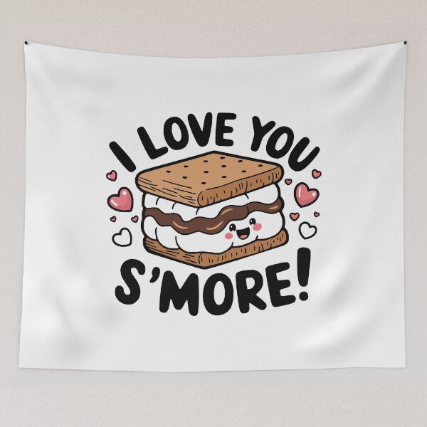 Item preview, I Love You Smore! Cute S'more Pun designed and sold by PMCreative.