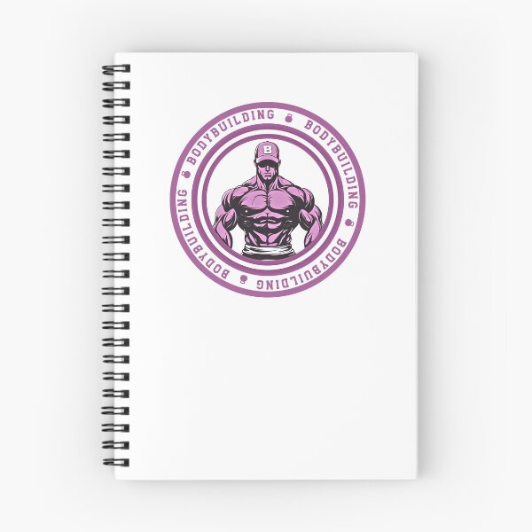 Item preview, Bodybuilding, violet and white logo effect graphics designed and sold by silent-violin.