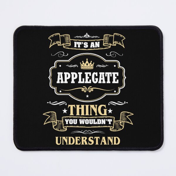 Item preview, It Is An Applegate Thing You Wouldn't Understand Applegate Name Shirt designed and sold by Zanden-zo.