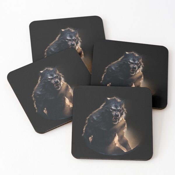 Item preview, Spooky Werewolf Art designed and sold by Planetporridge.