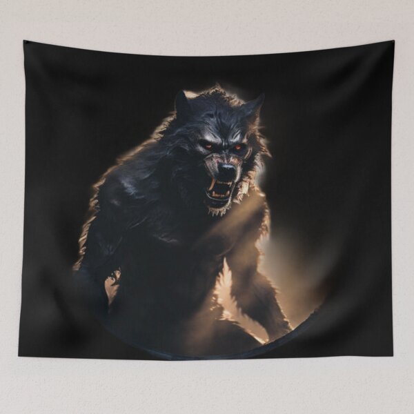 Item preview, Spooky Werewolf Art designed and sold by Planetporridge.