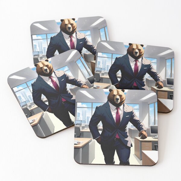Item preview, Boss Grizzly: The Suited Authority designed and sold by GrizzlyCollective.